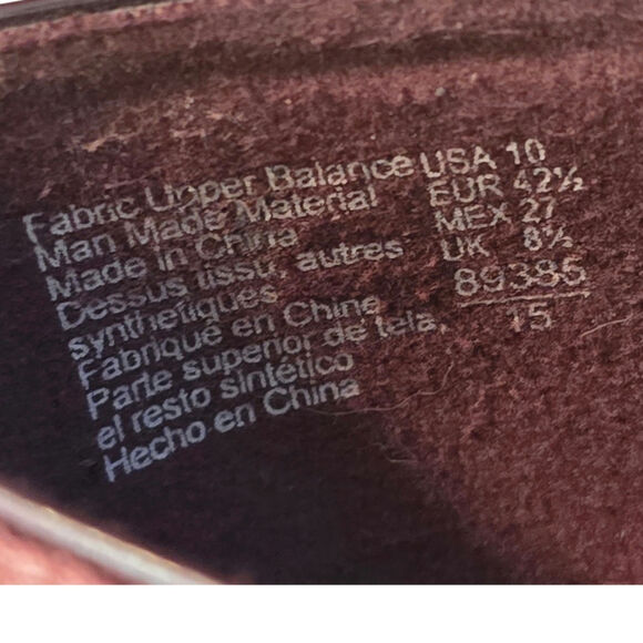 Fioni Berry Lively Shoes Peep Toe Bootie Size 10 5 Inch Heels Wine Color - Picture 7 of 9